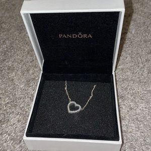Pandora heart necklace
